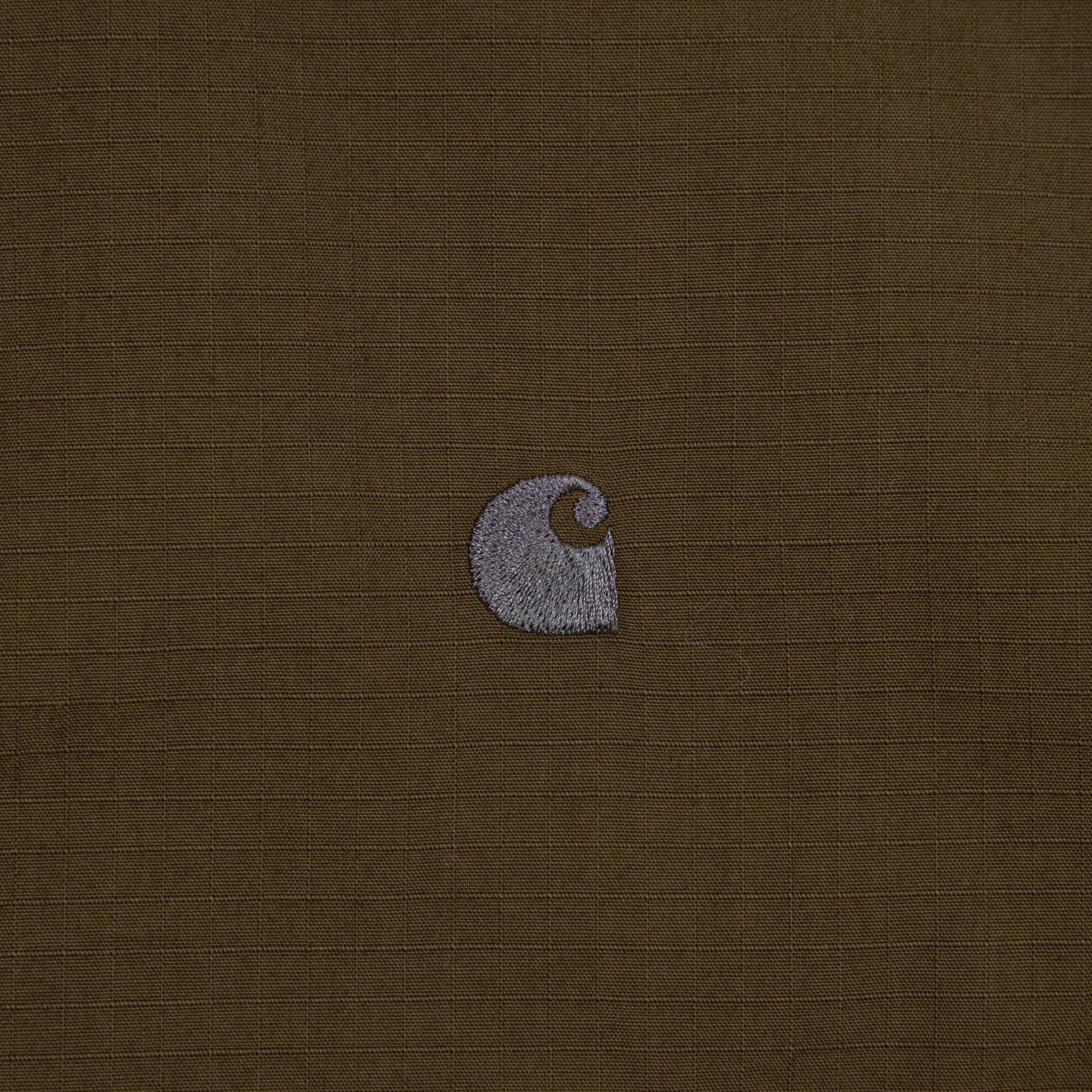 CARHARTT WIP Madison Ripstop Jacket in Dark Beech