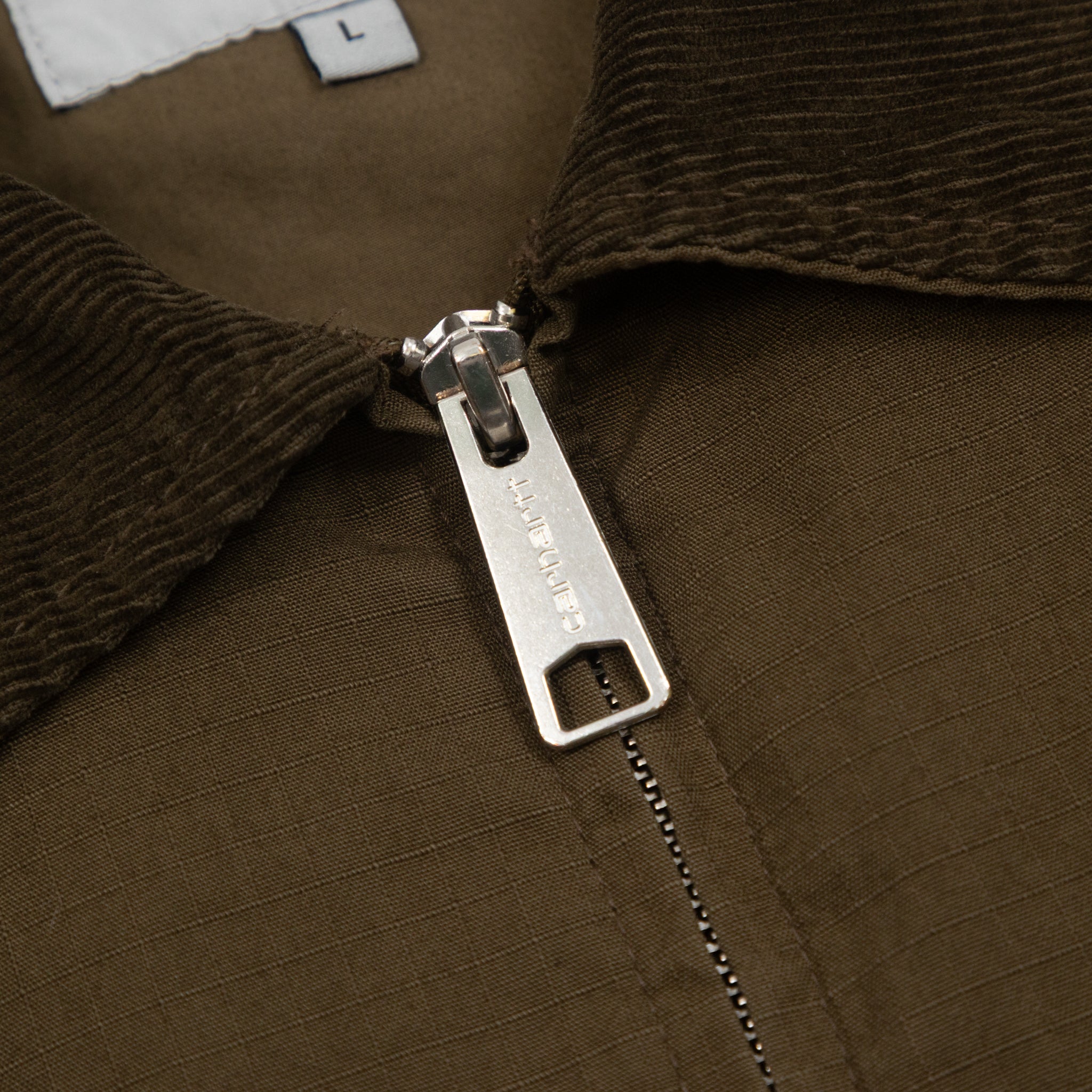 CARHARTT WIP Madison Ripstop Jacket in Dark Beech