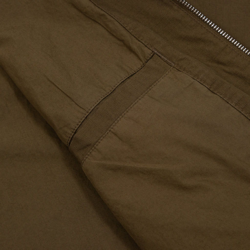 CARHARTT WIP Madison Ripstop Jacket in Dark Beech