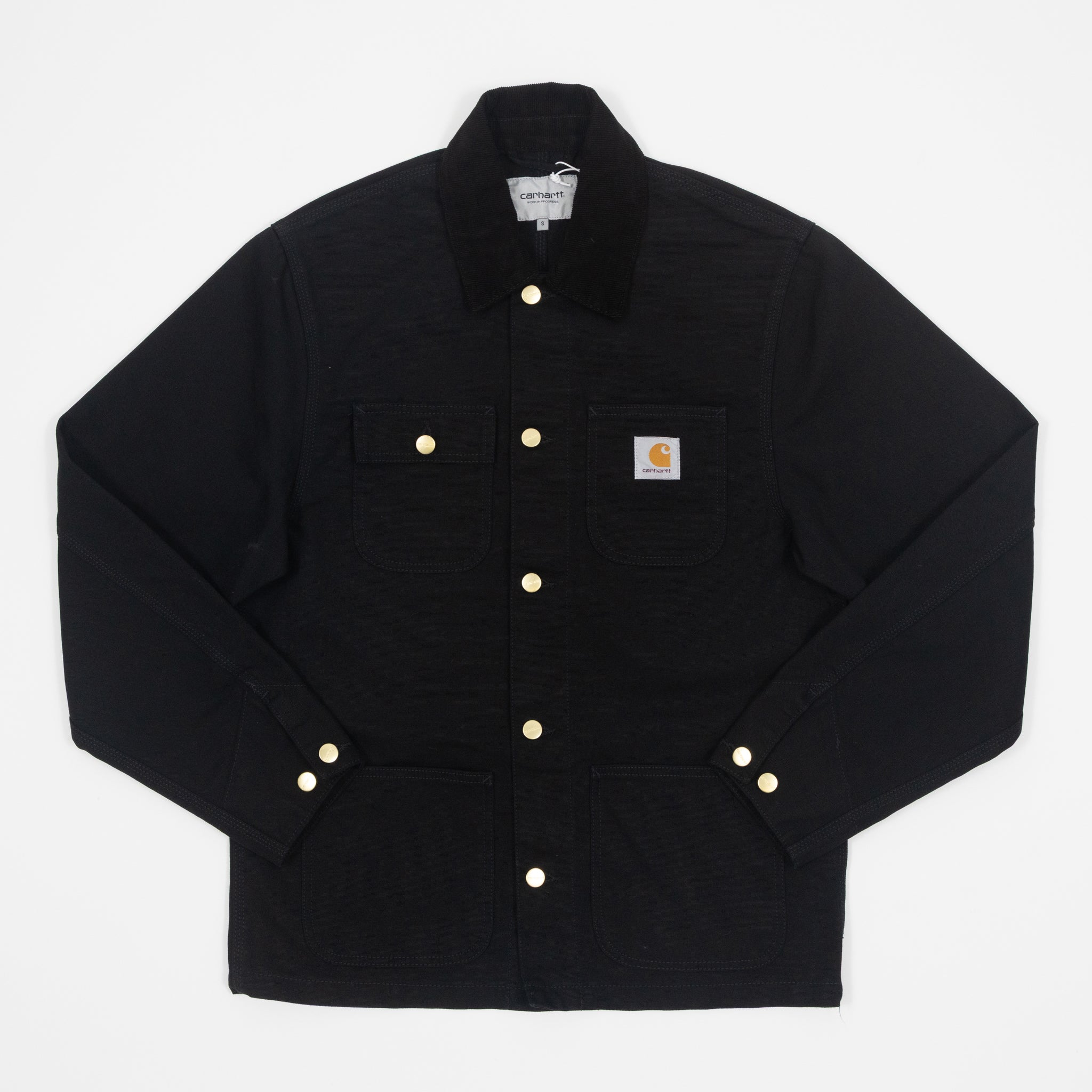 CARHARTT WIP Michigan Summer Coat in Black — main view