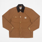 CARHARTT WIP Michigan Summer Coat in Hamilton Brown & Tobacco — main view