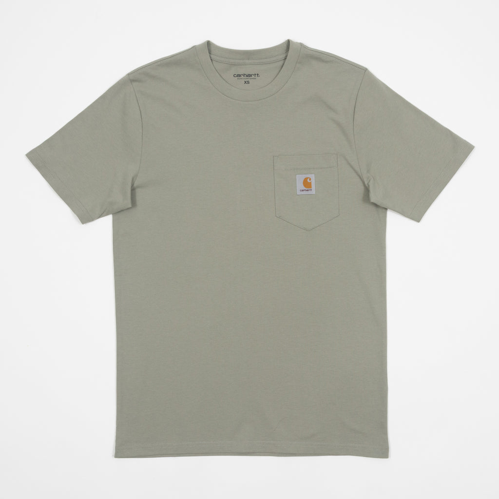 CARHARTT WIP Pocket T-Shirt in Shady Green
