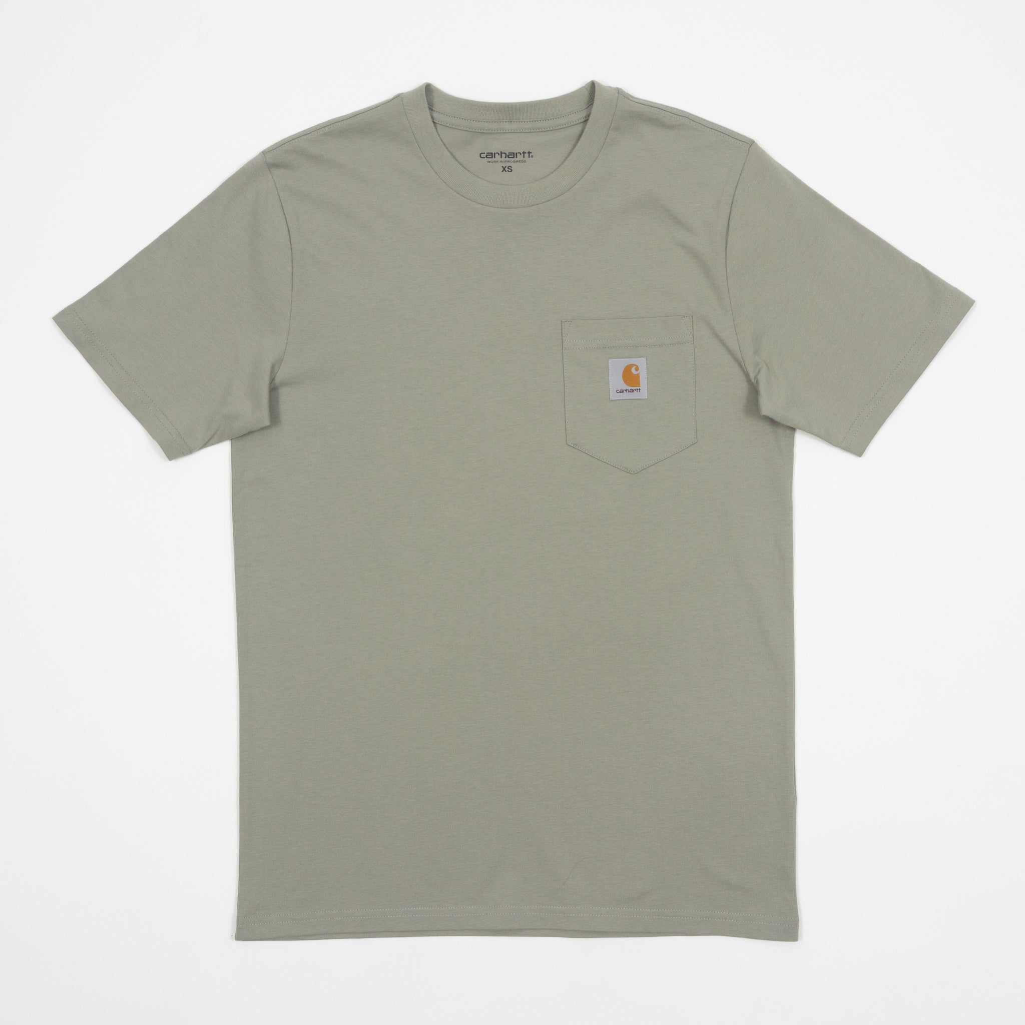 CARHARTT WIP Pocket T-Shirt in Shady Green