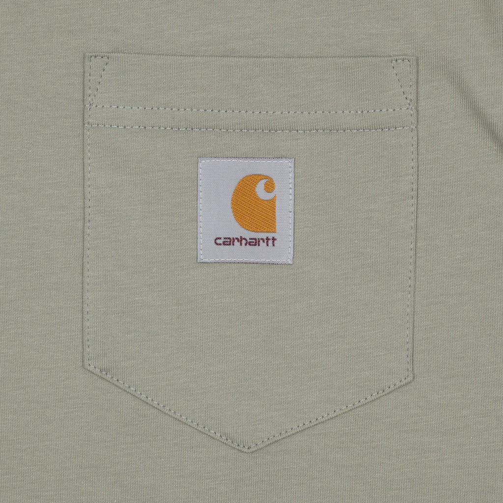 CARHARTT WIP Pocket T-Shirt in Shady Green