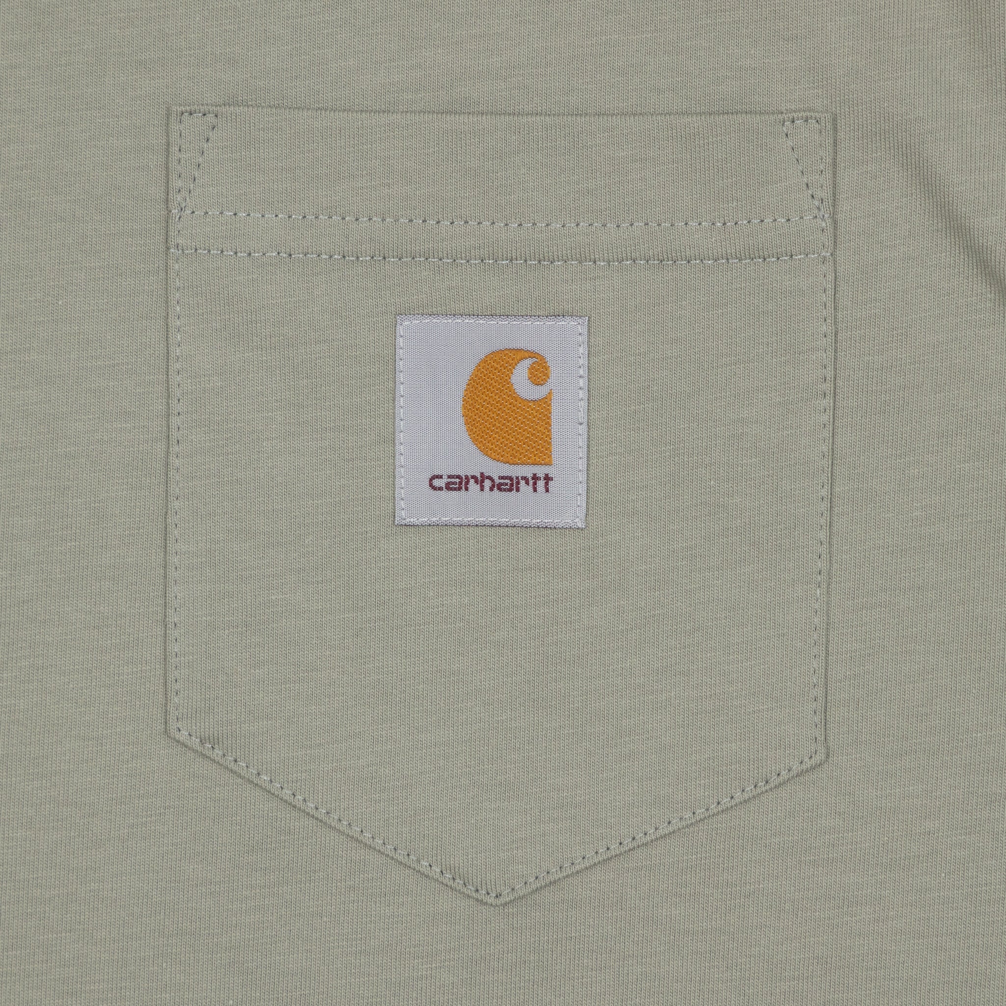 CARHARTT WIP Pocket T-Shirt in Shady Green