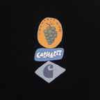 CARHARTT WIP Stacked Grapes T-Shirt in Black
