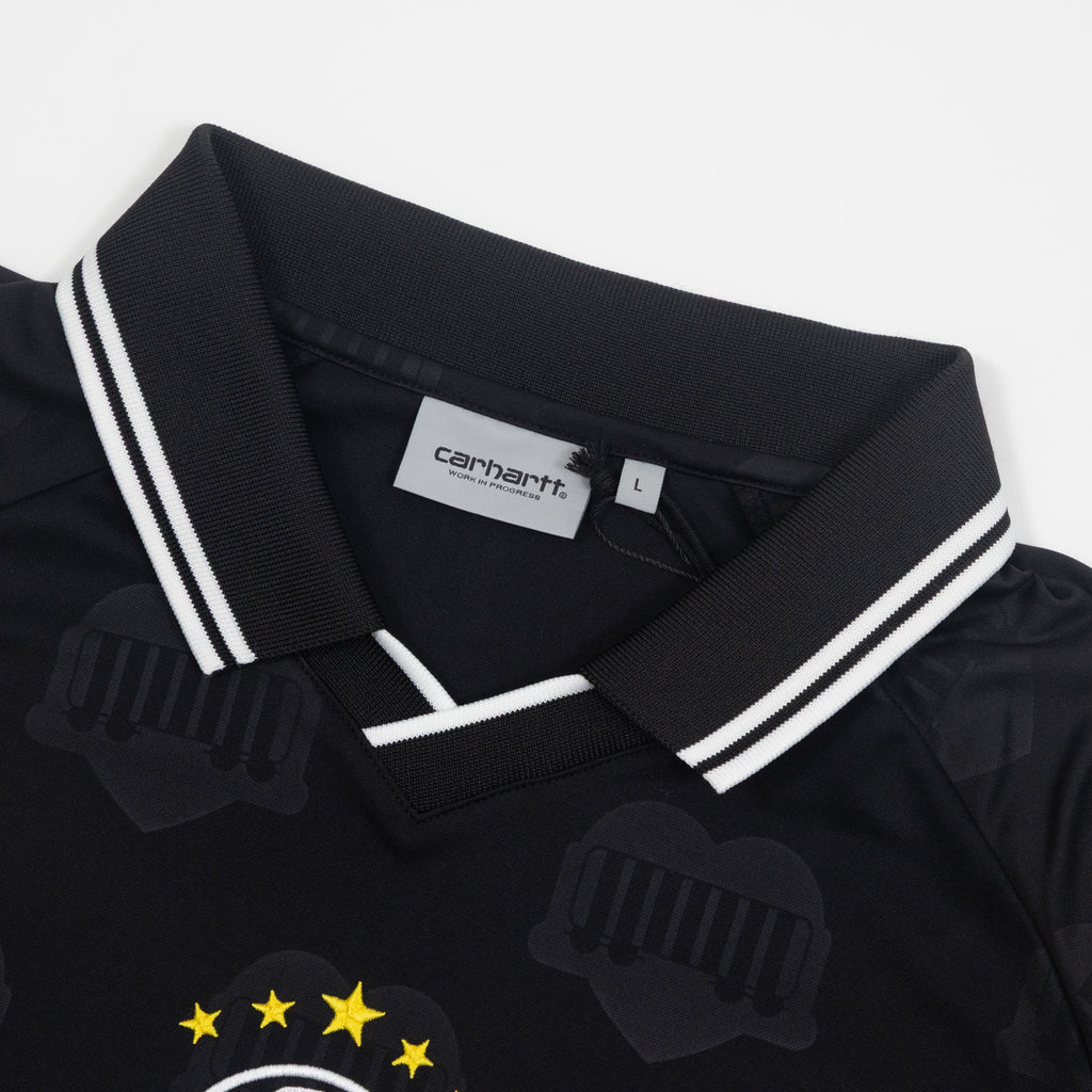 CARHARTT WIP Terrace Football T-Shirt in Black