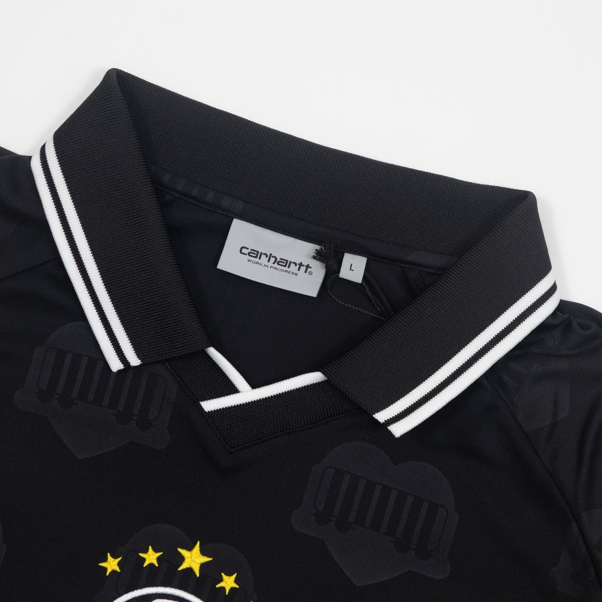 CARHARTT WIP Terrace Football T-Shirt in Black