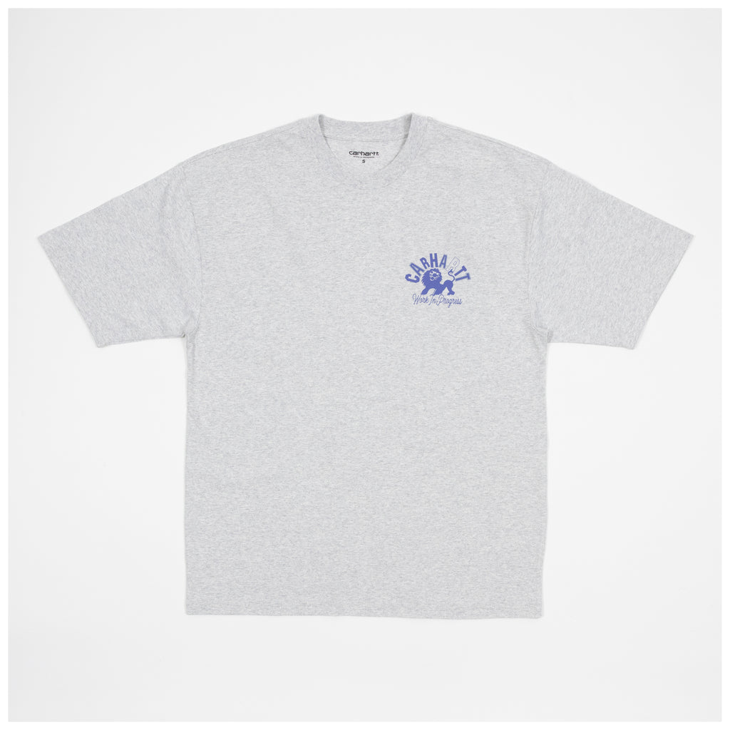 CARHARTT WIP Well Built T-Shirt in Ash Heather — main view