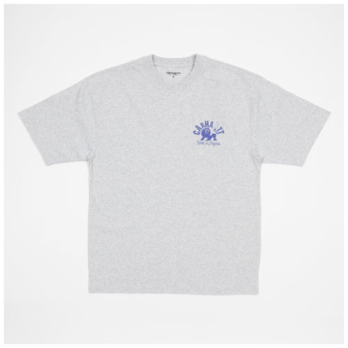 CARHARTT WIP Well Built T-Shirt in Ash Heather — main view