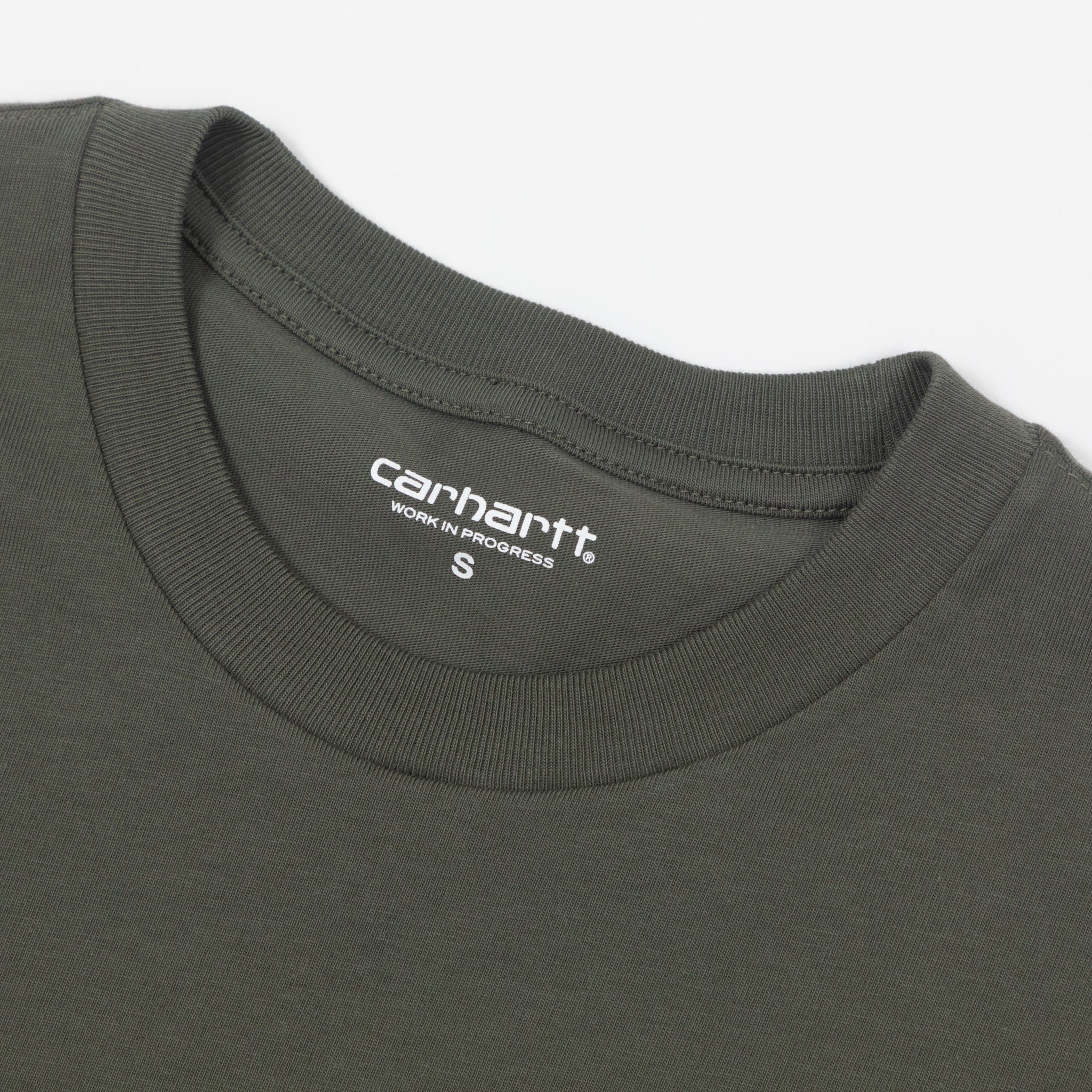 CARHARTT Chase Short Sleeve T-Shirt in LEAF / GOLD