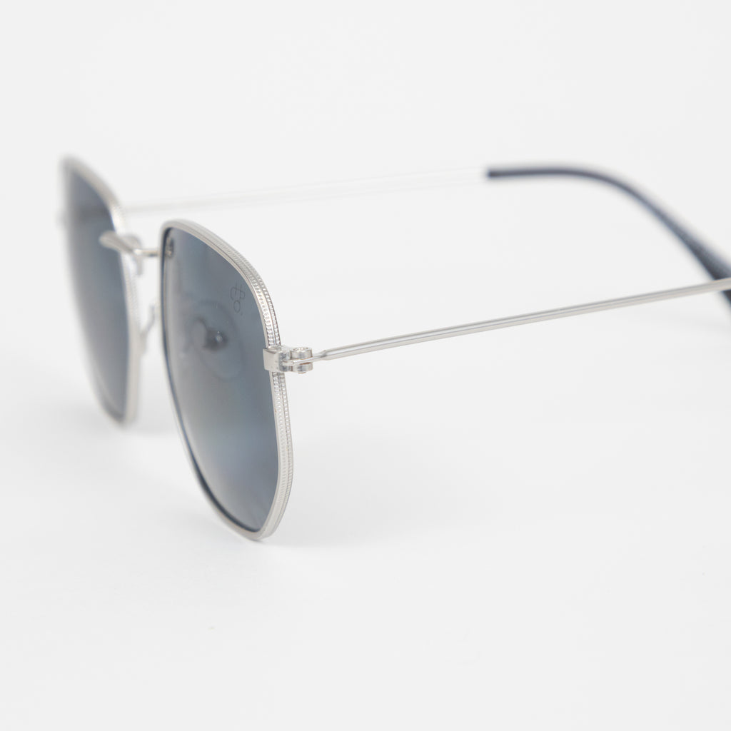 CHPO Ian Sunglasses – Silver / Black