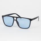 CHPO Siljan Sunglasses - Shiny Black / Blue