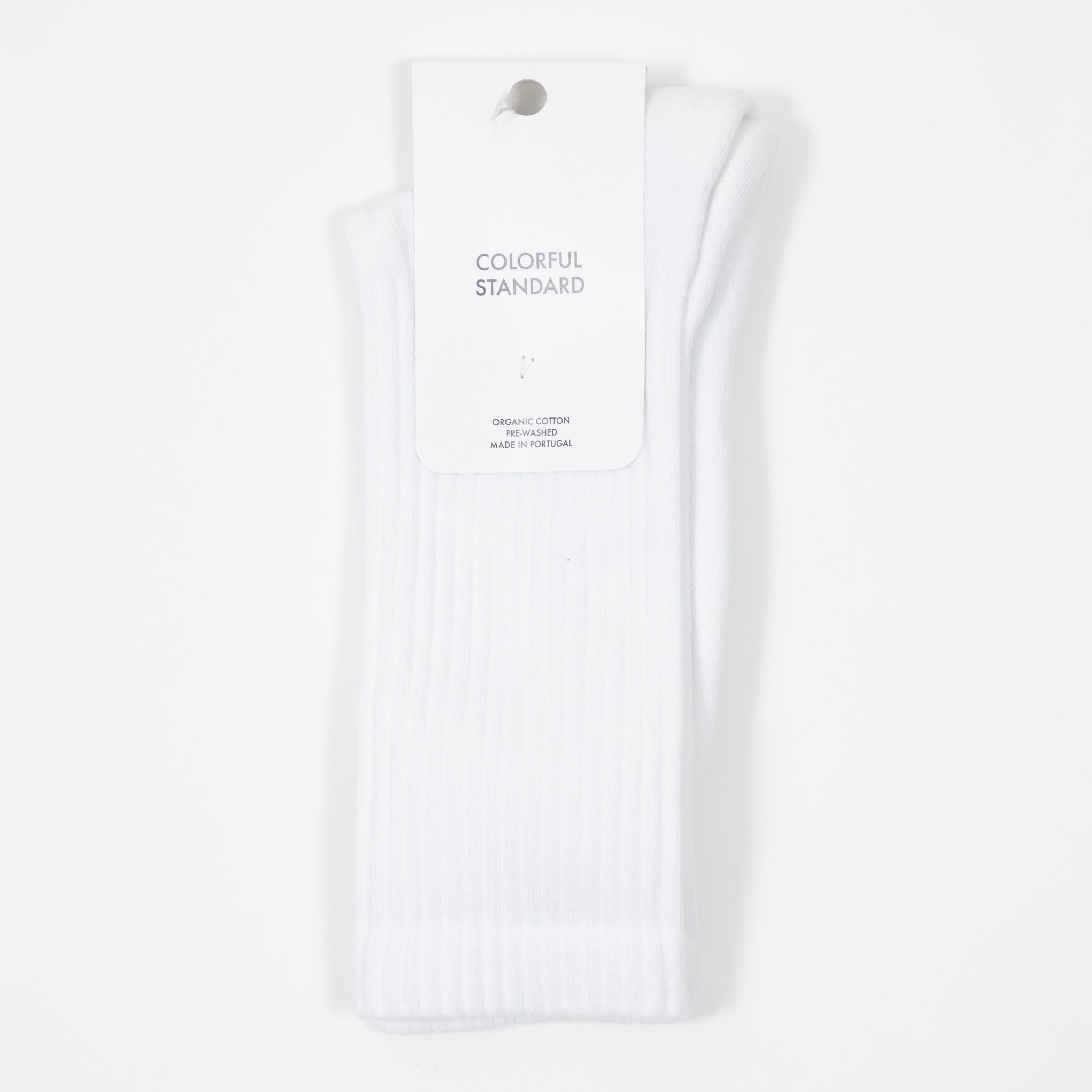 COLORFUL STANDARD Organic Active Socks in WHITE