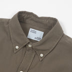 COLORFUL STANDARD Organic Button Down Shirt in DUSTY OLIVE