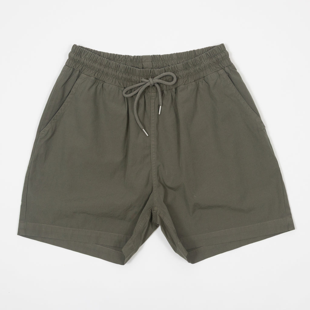 COLORFUL STANDARD Organic Twill Shorts in DUSTY OLIVE