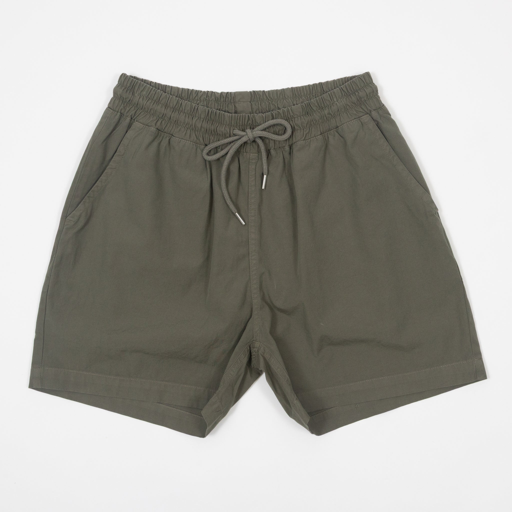 COLORFUL STANDARD Organic Twill Shorts in DUSTY OLIVE