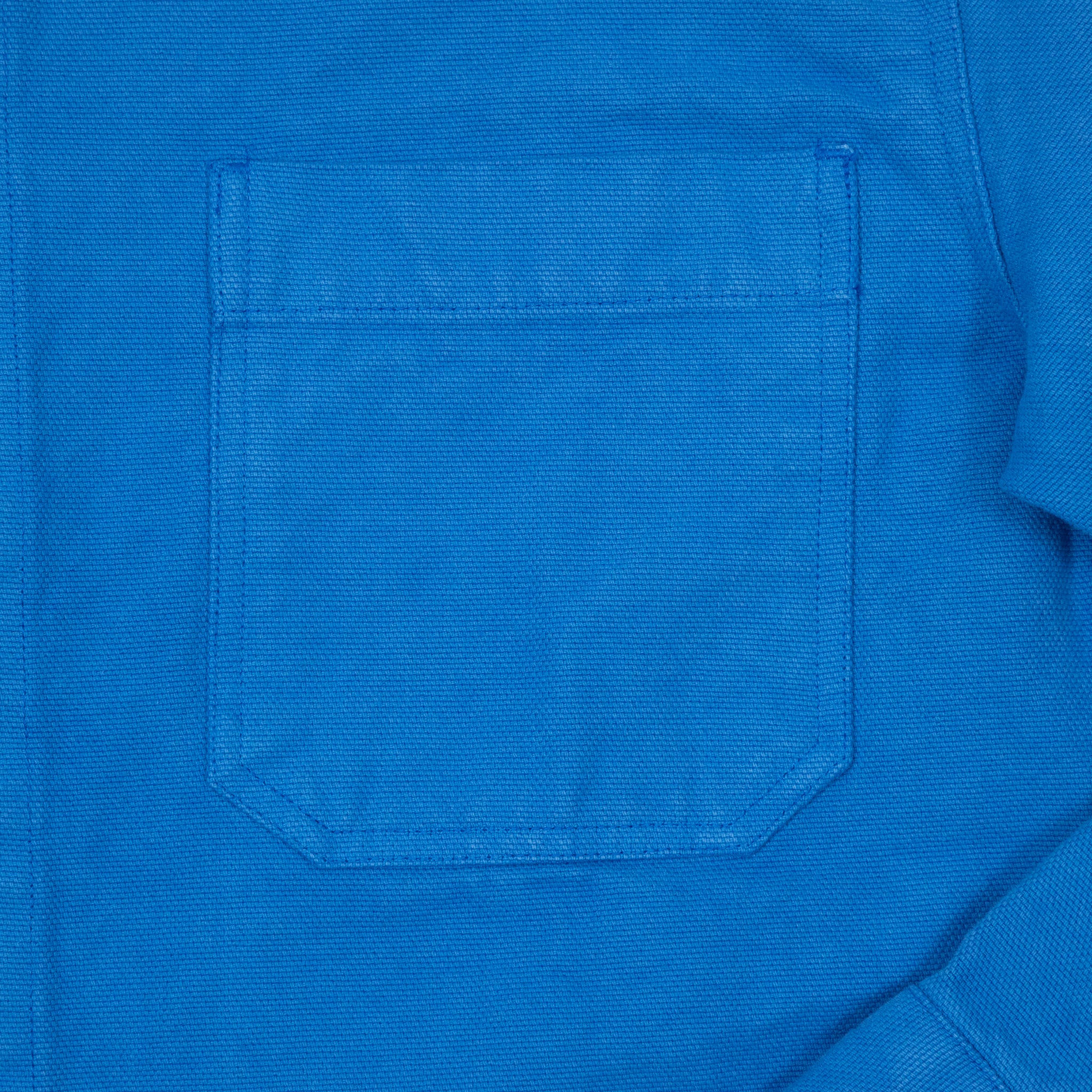 COLORFUL STANDARD Organic Workwear Jacket in Pacific Blue