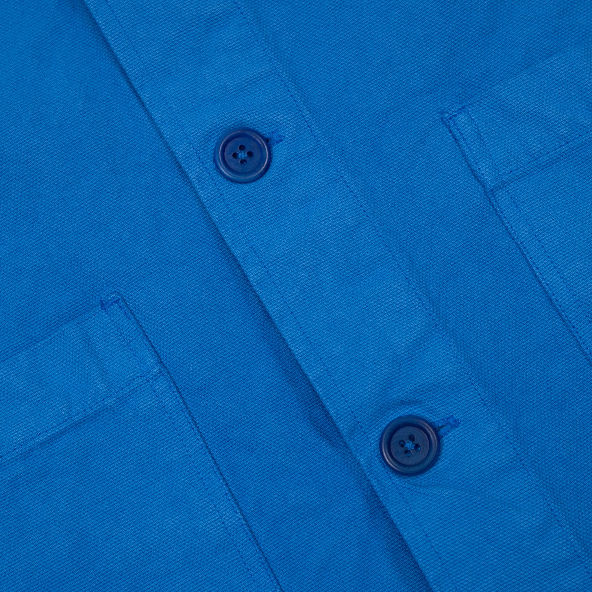 COLORFUL STANDARD Organic Workwear Jacket in Pacific Blue