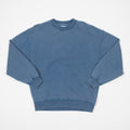 COLORFUL STANDARD Oversized Crew in Faded Indigo
