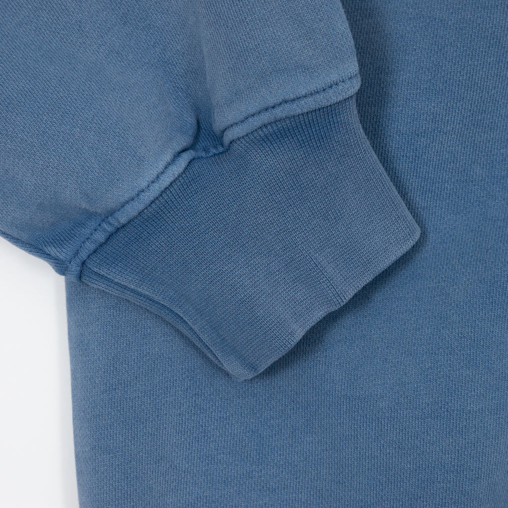 COLORFUL STANDARD Oversized Crew in Faded Indigo