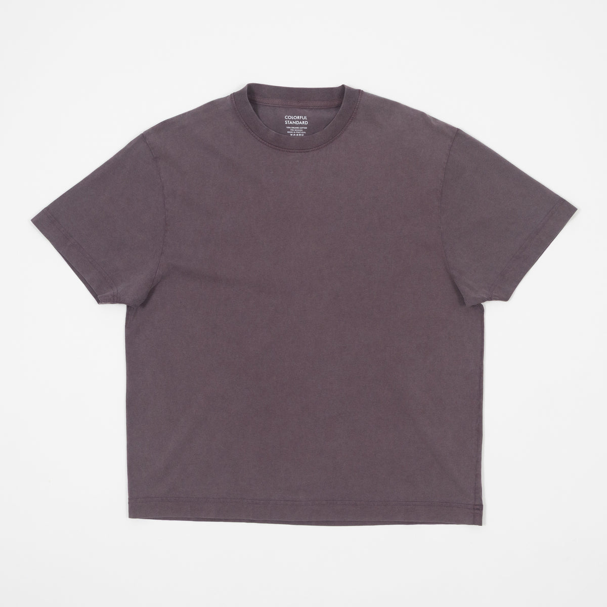COLORFUL STANDARD Oversized T-Shirt in Faded Grape