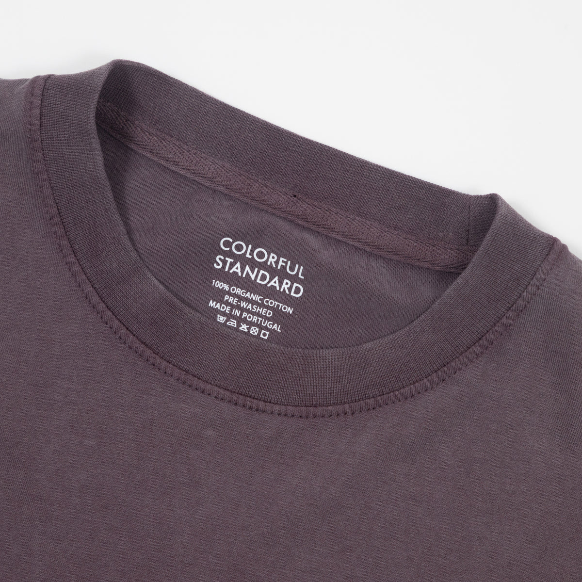 COLORFUL STANDARD Oversized T-Shirt in Faded Grape