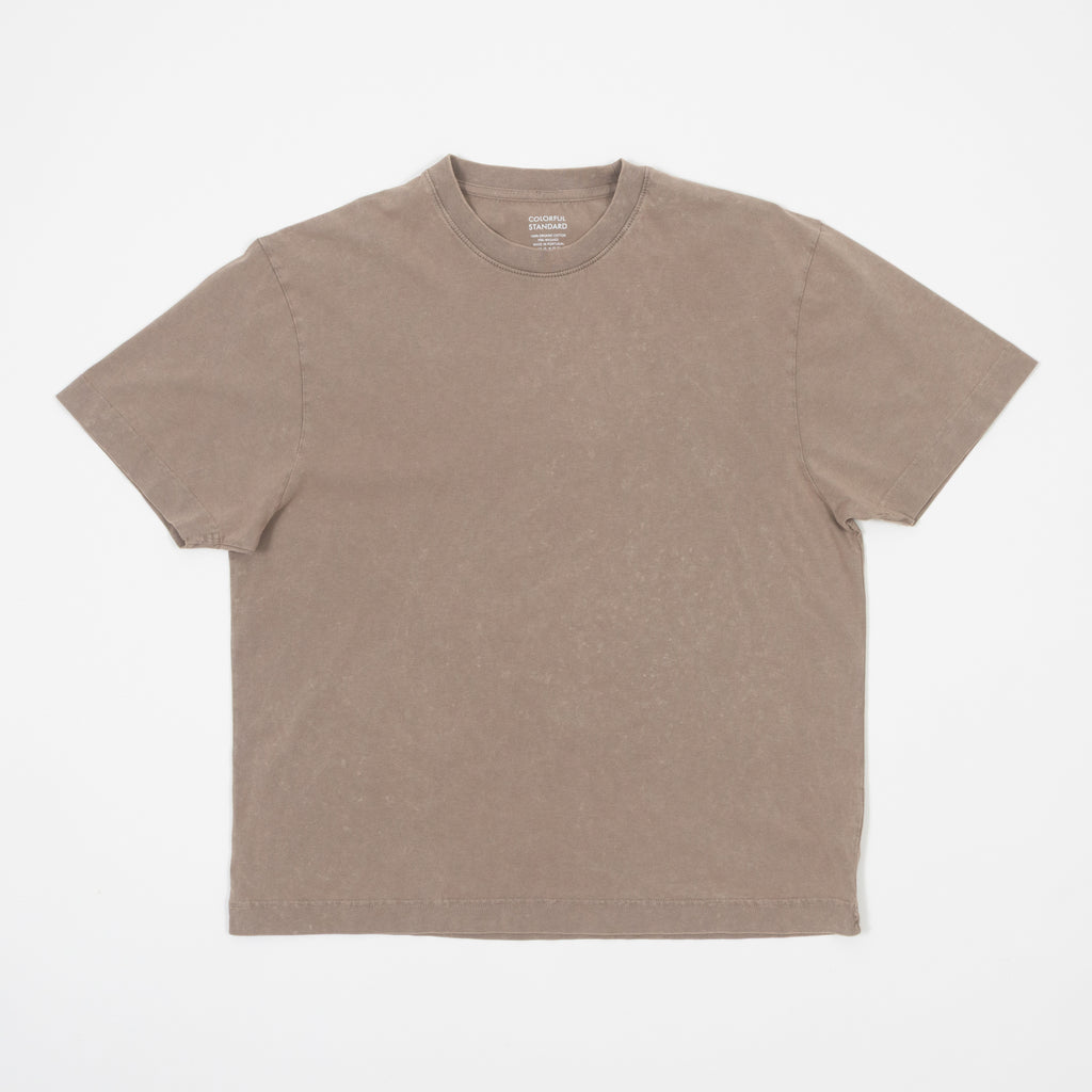 COLORFUL STANDARD Oversized T-Shirt in Faded Khaki