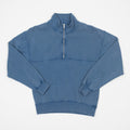 COLORFUL STANDARD Organic Quarter Zip in Faded Indigo