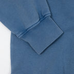 COLORFUL STANDARD Organic Quarter Zip in Faded Indigo