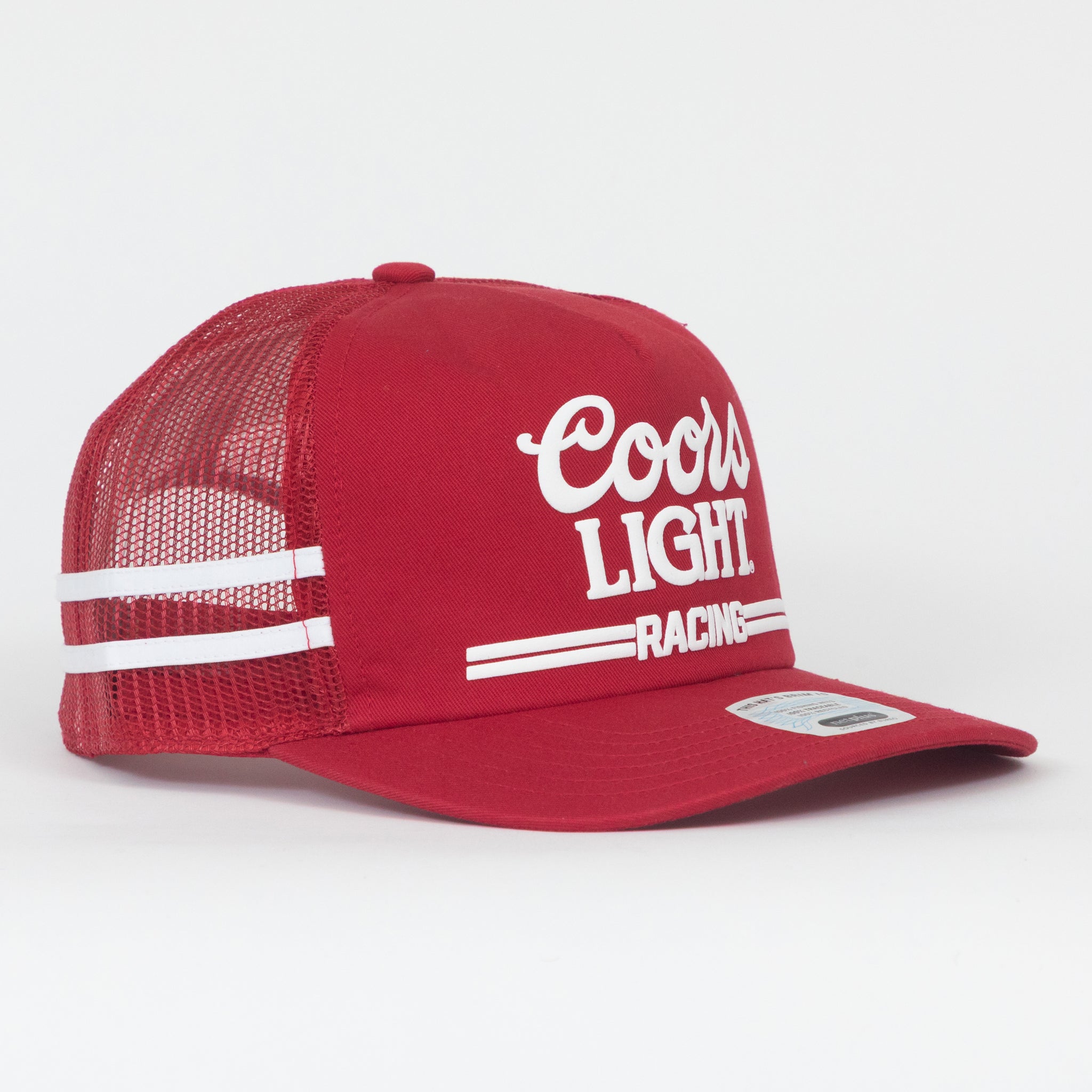 BRIXTON X Coors Light Racing Trucker Hat in RED