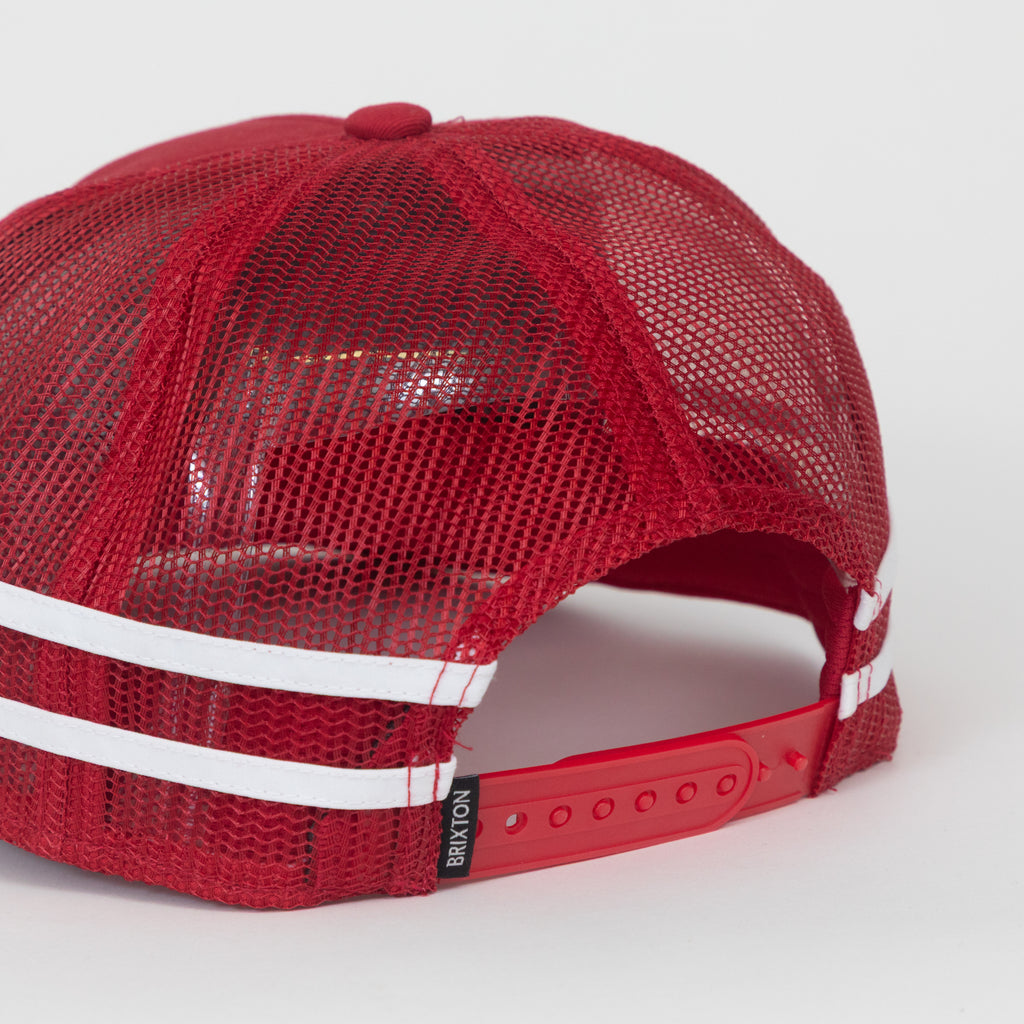 BRIXTON X Coors Light Racing Trucker Hat in RED