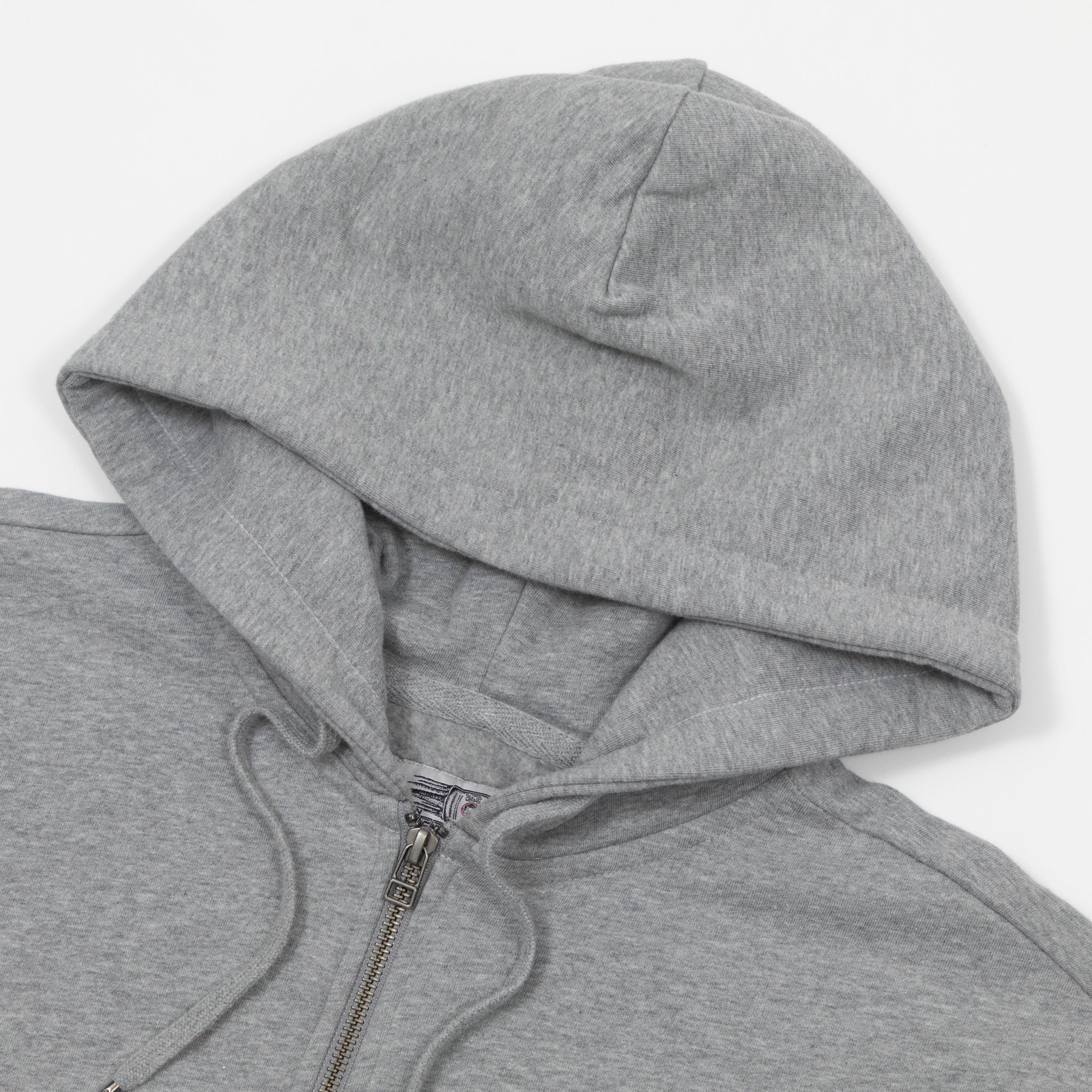 Womens BRIXTON X COORS LIGHT Silver Speed Hoodie in HEATHER GREY