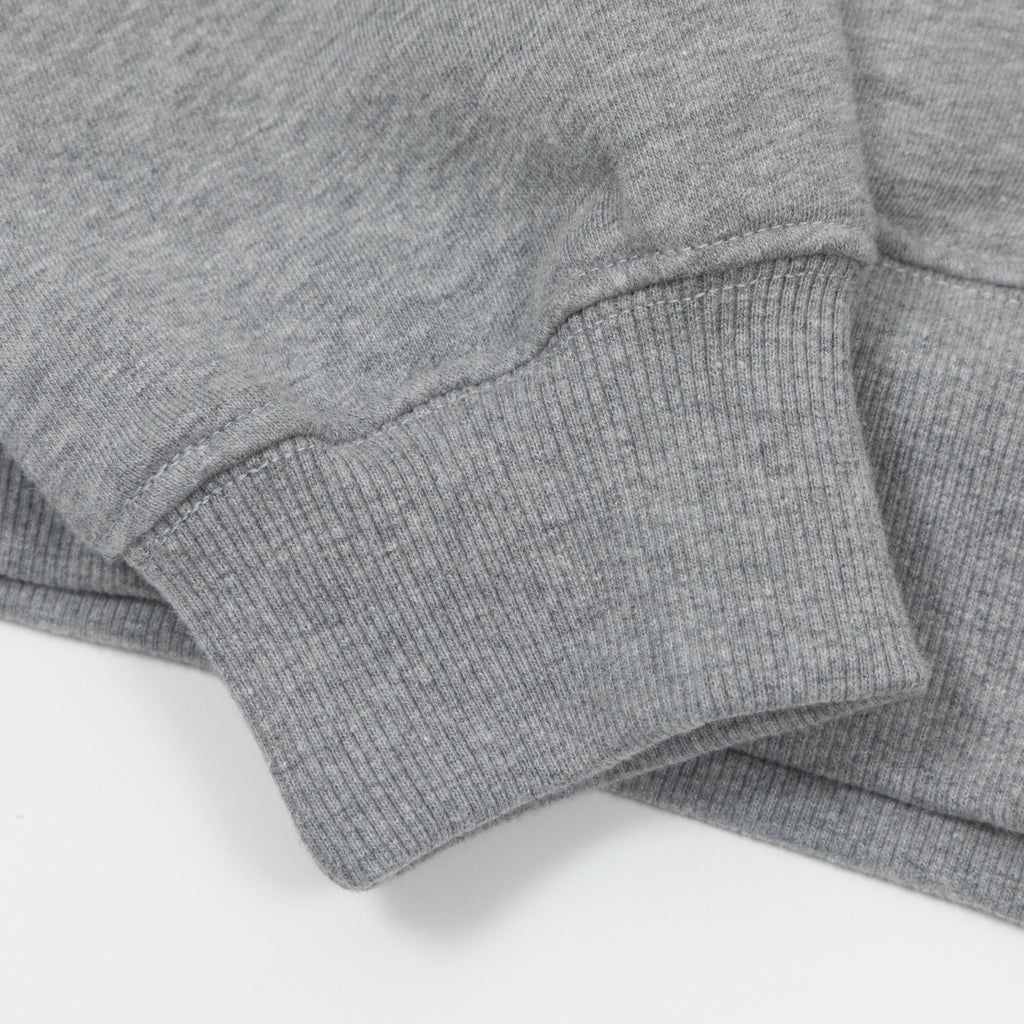 Womens BRIXTON X COORS LIGHT Silver Speed Hoodie in HEATHER GREY