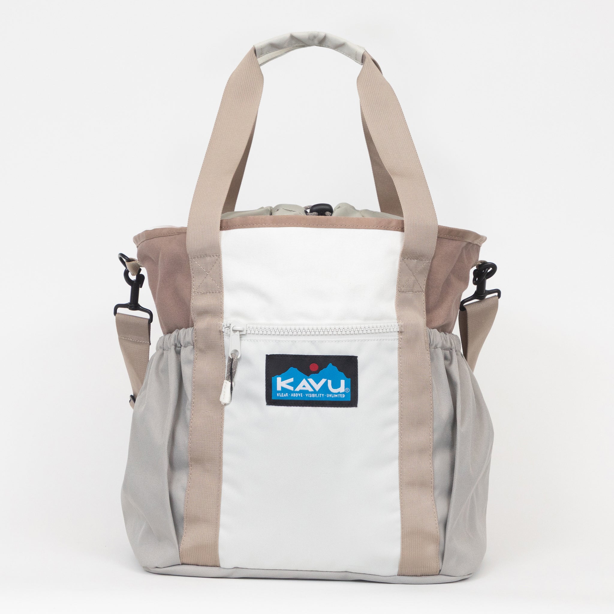 KAVU Can Do Canister Tote Bag in PEBBLESTONE