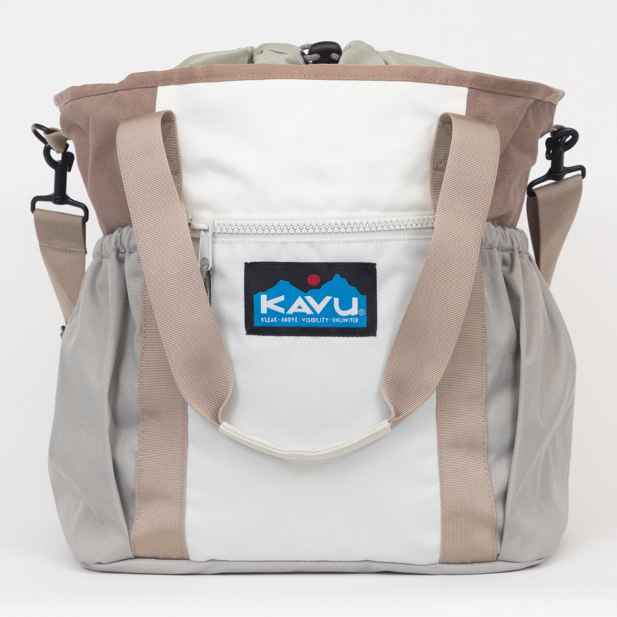 KAVU Can Do Canister Tote Bag in PEBBLESTONE