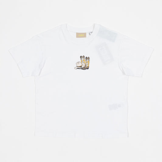 Womens JJXX Cana T-Shirt in WHITE