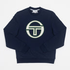 SERGIO TACCHINI Carbon Crew Sweatshirt in NAVY