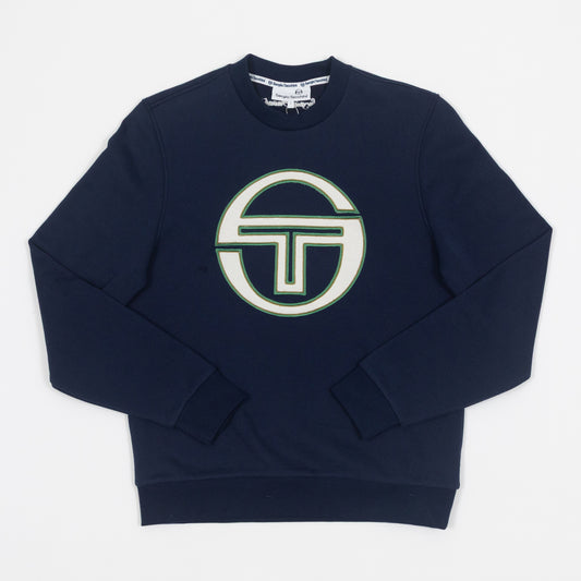 SERGIO TACCHINI Carbon Crew Sweatshirt in NAVY