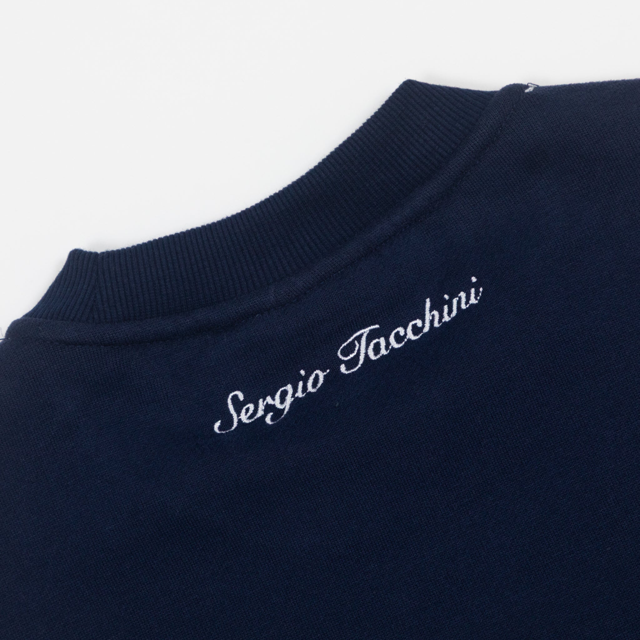 SERGIO TACCHINI Carbon Crew Sweatshirt in NAVY