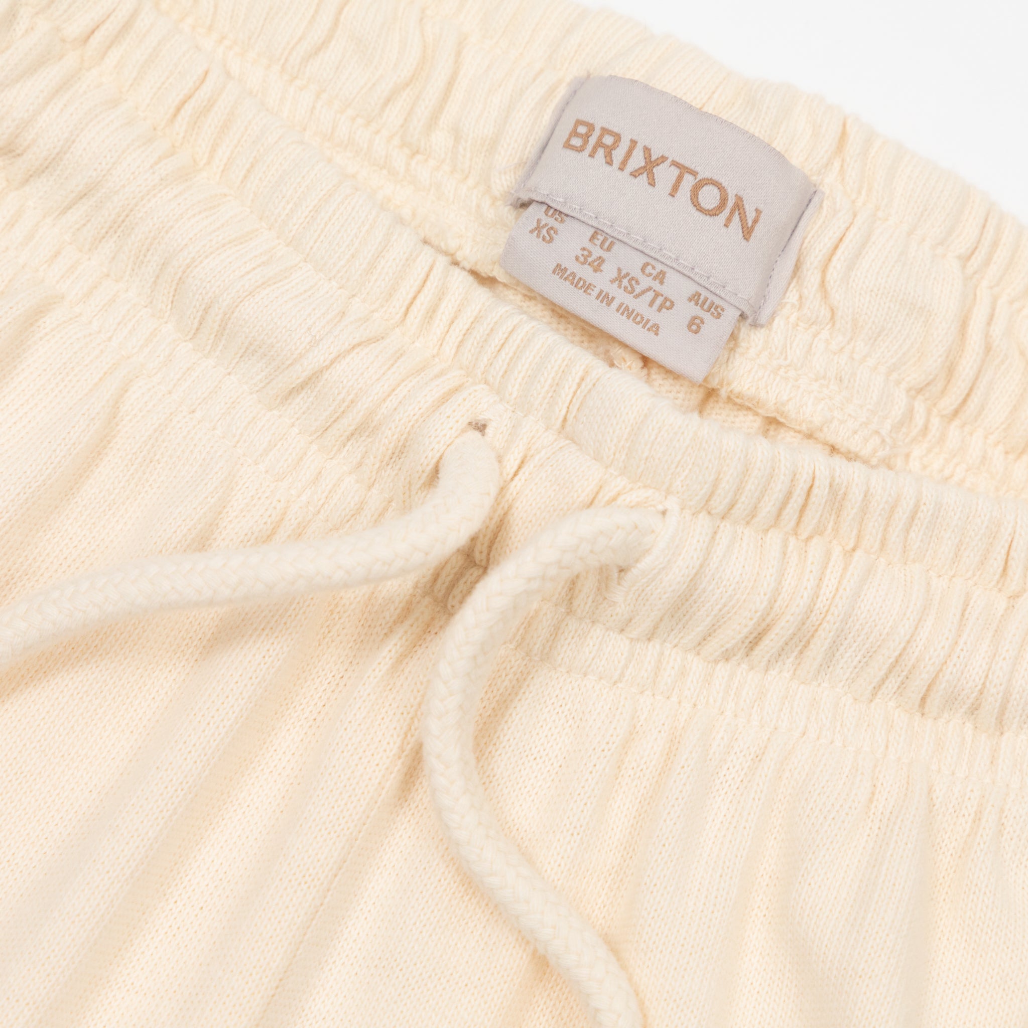 Womens BRIXTON Carefree Lounge Pant in CREAM