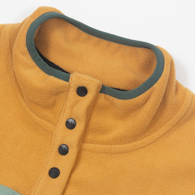 Womens KAVU Cavanaugh Fleece in YELLOW & GREEN