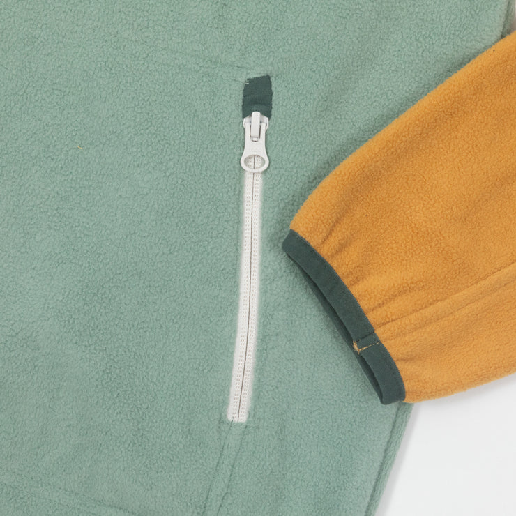 Womens KAVU Cavanaugh Fleece in YELLOW & GREEN