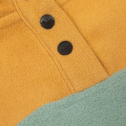 Womens KAVU Cavanaugh Fleece in YELLOW & GREEN