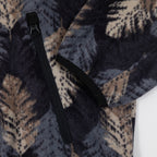 Womens KAVU Cavanaugh Fleece in LEAF LAYOUT
