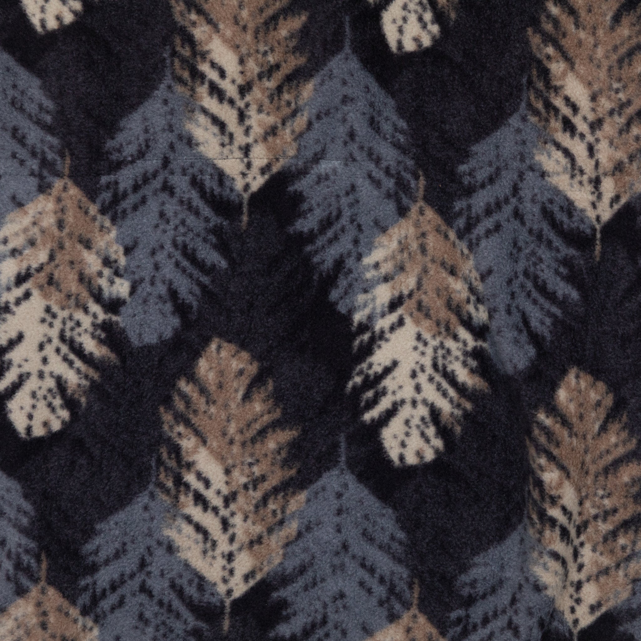 Womens KAVU Cavanaugh Fleece in LEAF LAYOUT