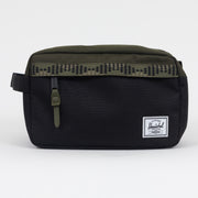 Herschel Supply CO. Chapter Travel Kit Bag in BLACK & GREEN