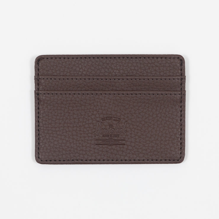 Herschel Supply CO. Charlie Vegan Leather Cardholder in BROWN
