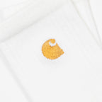 CARHARTT Chase Socks in WHITE & GOLD