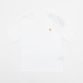 womens carhartt tshirt white oversized small logo